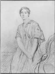 Alice Ozy portréja, 1849